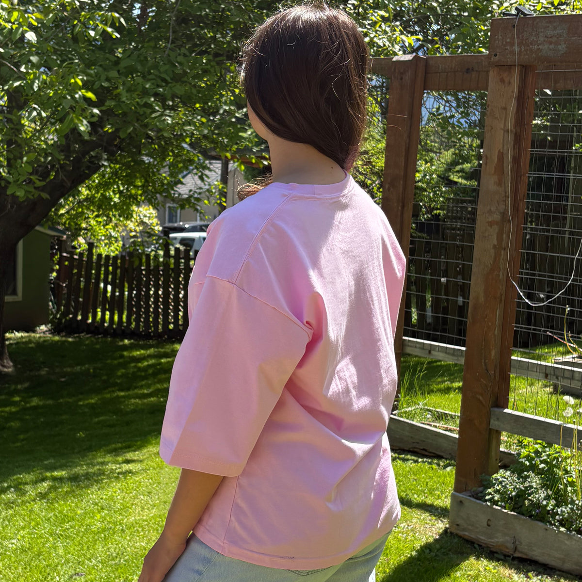 T - shirt Unisex Pink 🌷 Peruvian cotton